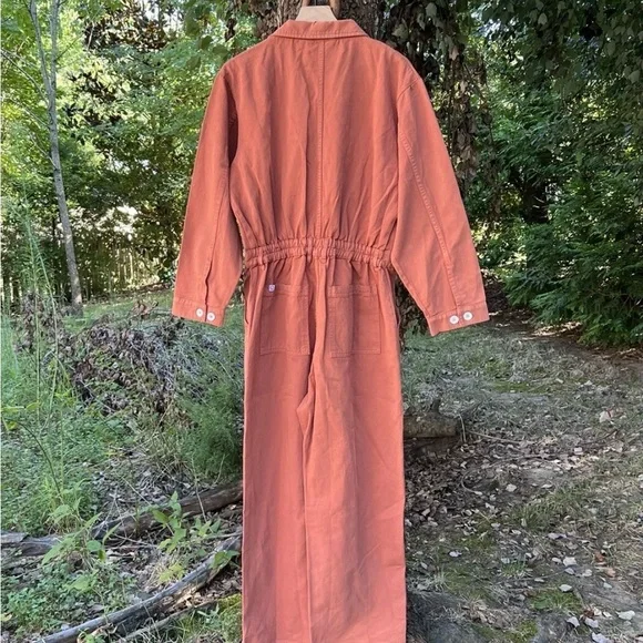 Big Bud Press Clay Red Everyday Jumpsuit Size XL - Picture 4 of 7
